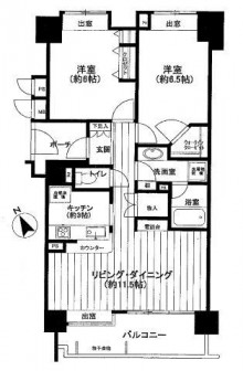 ルイシャトレ間取り