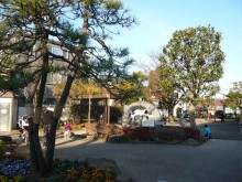 清水湯の前のあさひ公園