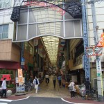 荏原中延商店街入り口
