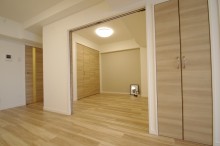 開放して使える洋室