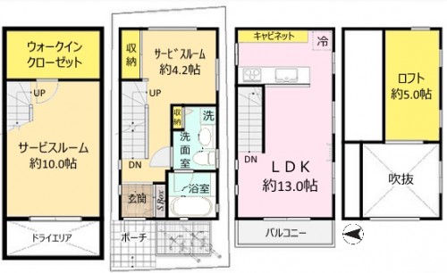 間取り 目黒本町