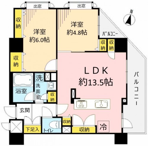 0間取り